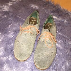 Toms Suede Oxford 8.5W